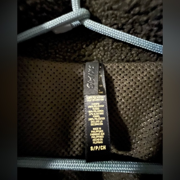 SKIMS Teddy Boxy Zip-Up Jacket - Picture 3 of 3